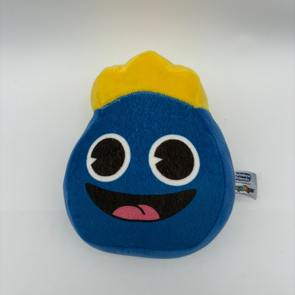 Rainbow Friends Blue DoughMigos Plush PhatMojo Roblox Gaming Toy 2023